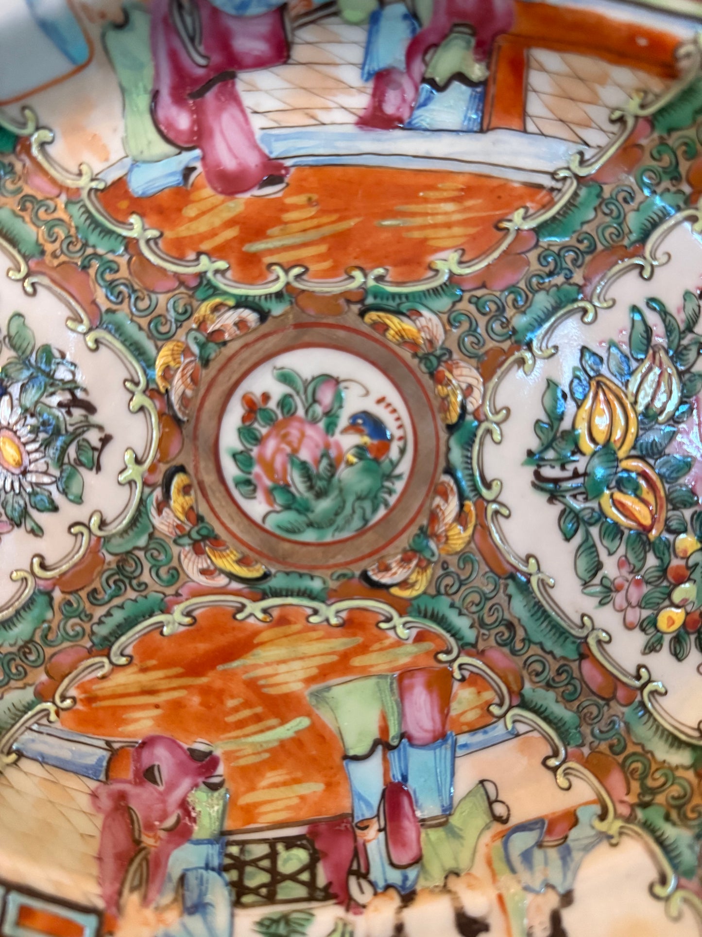 Rose Medallion Platter