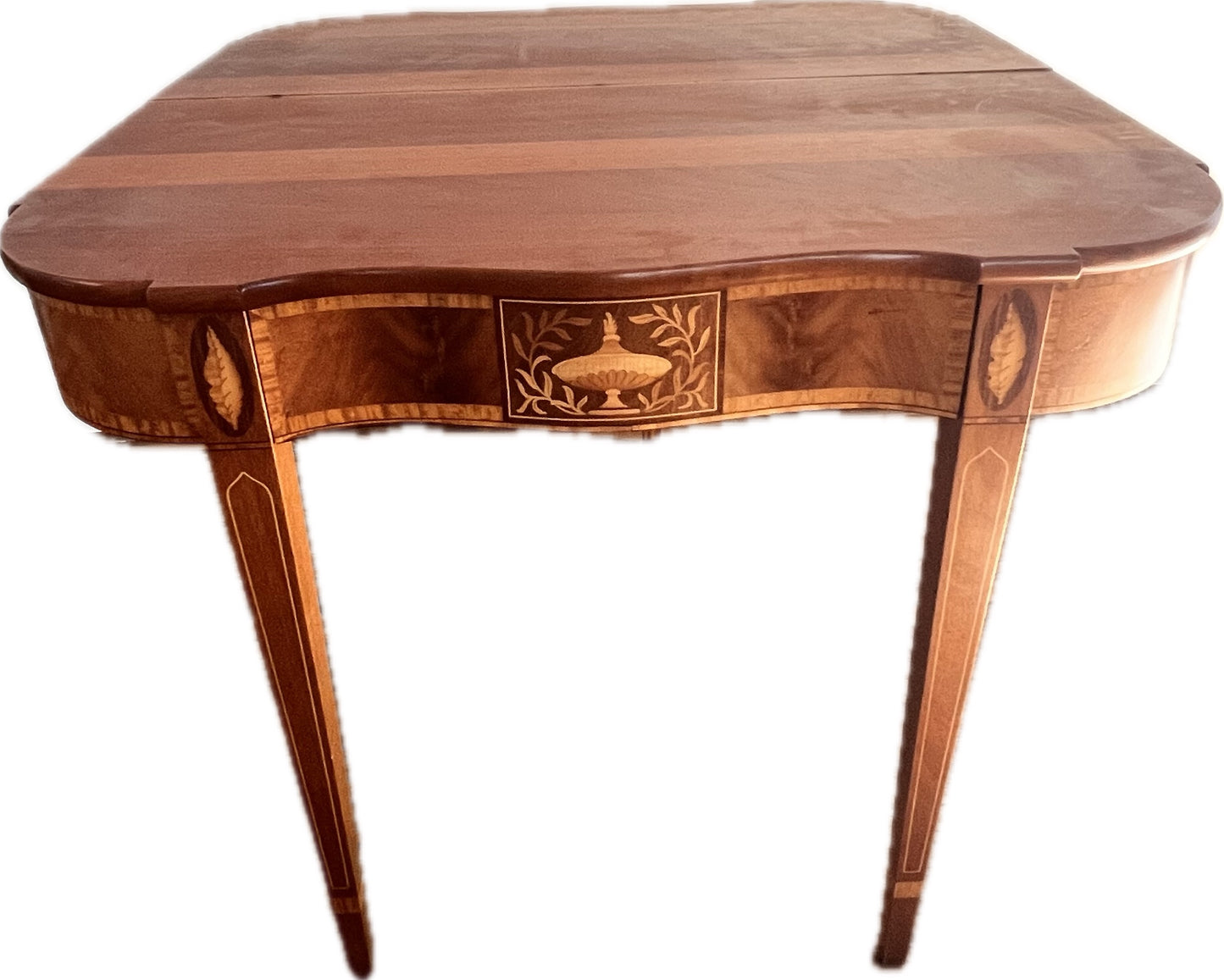 GAME TABLE with Flip Top & Interior Drawer