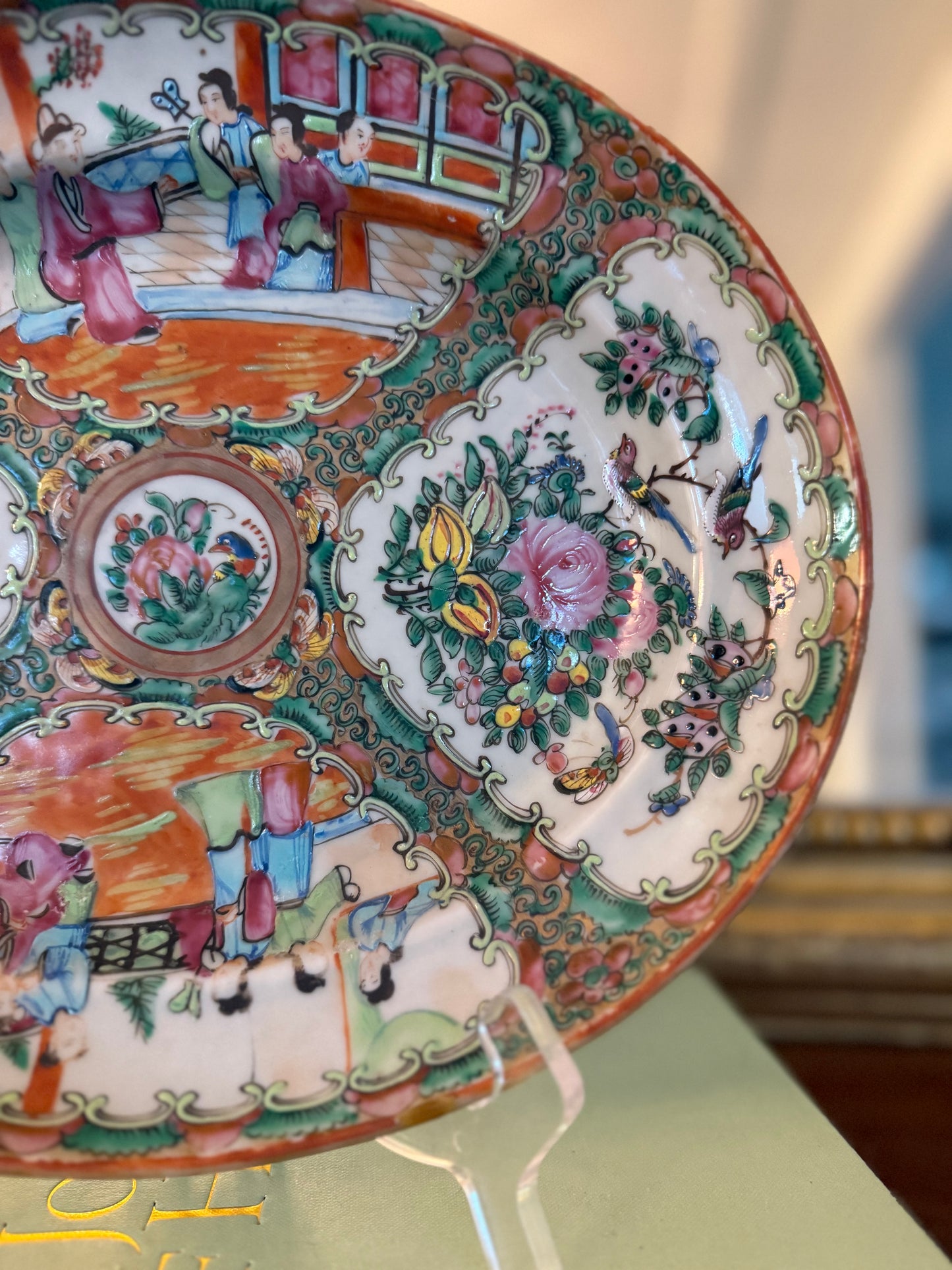 Rose Medallion Platter