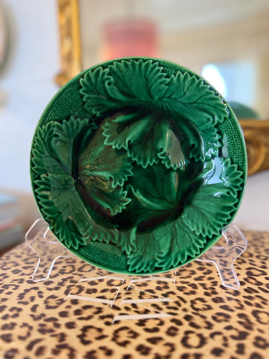 Majolica Clairefontaine France Plate #2