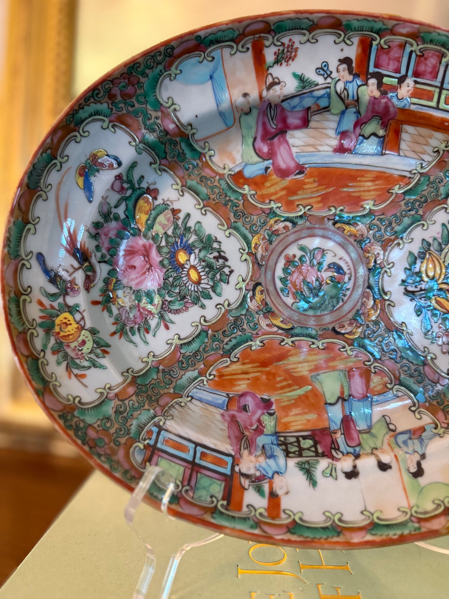 Rose Medallion Platter