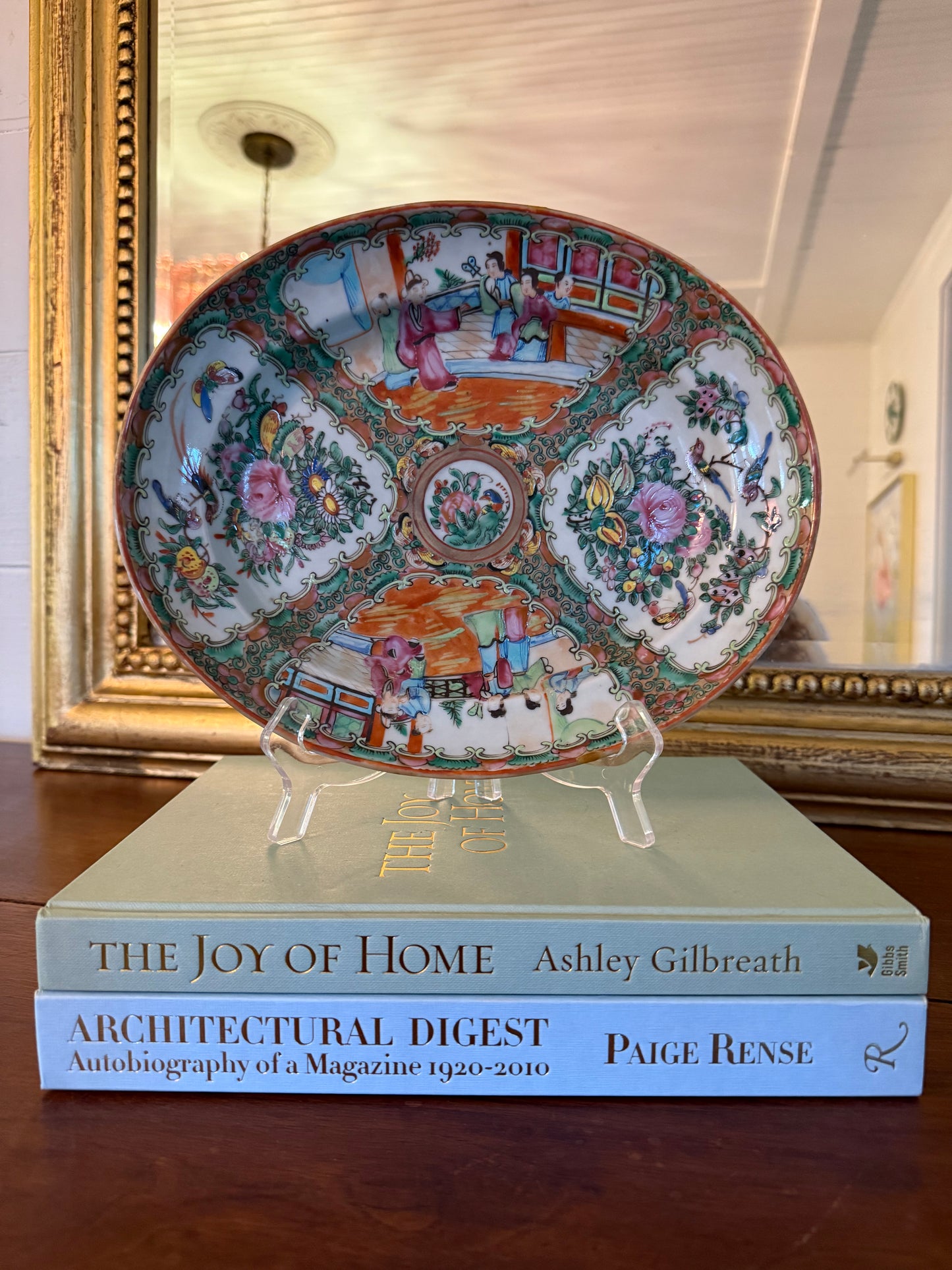 Rose Medallion Platter