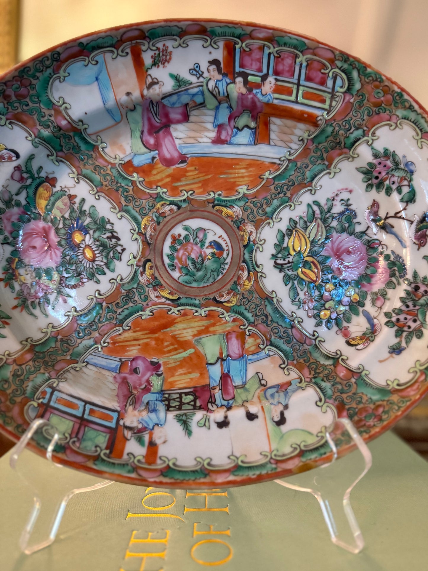 Rose Medallion Platter