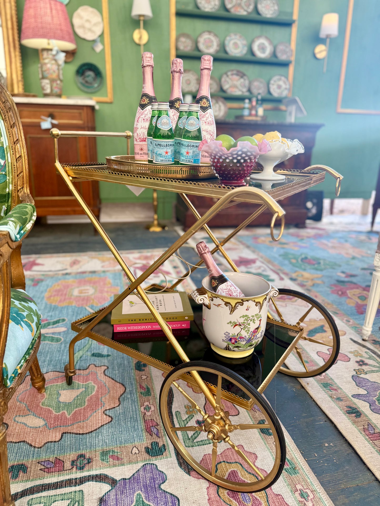 French Bar Cart