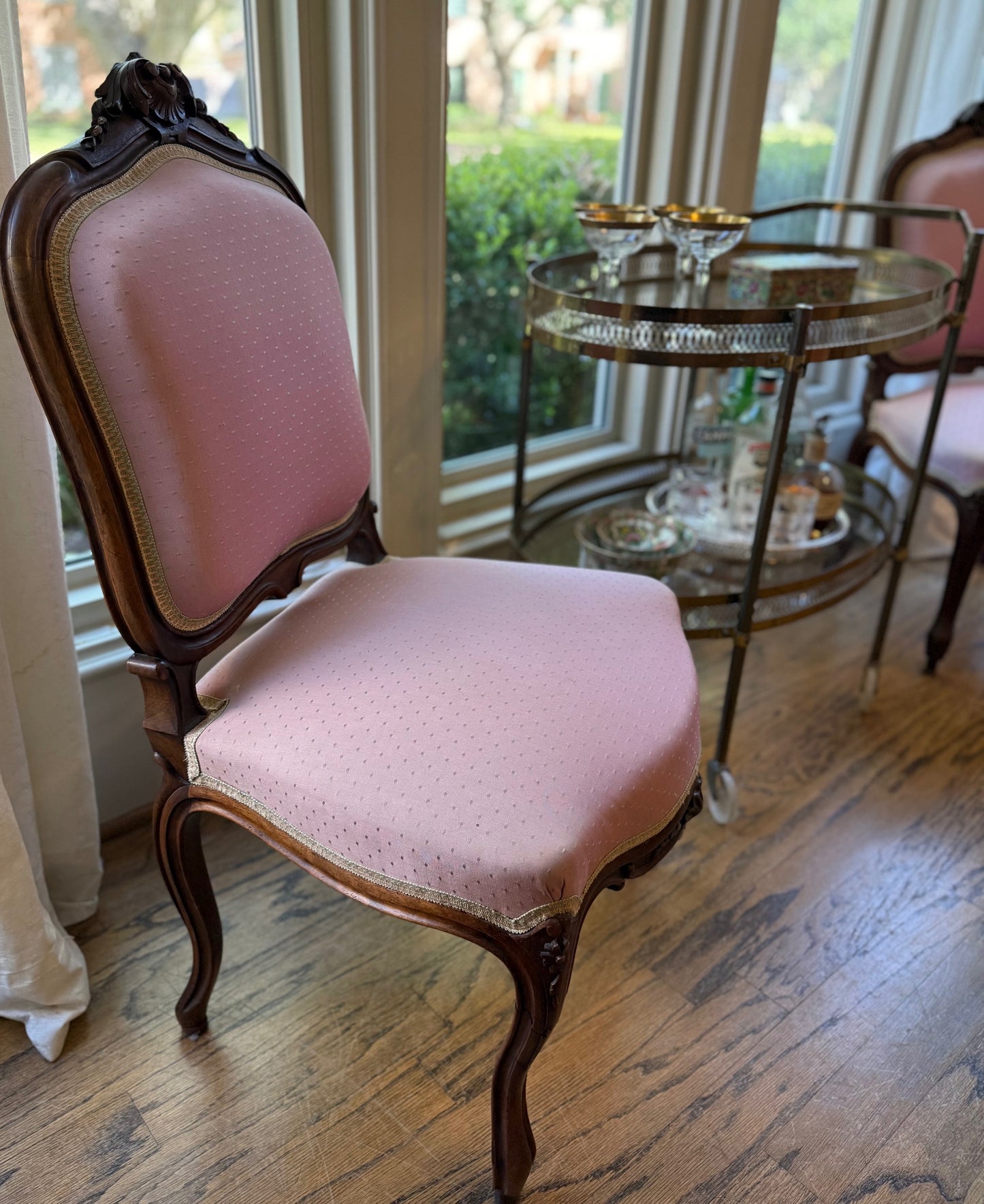 Set of 4 French Louis XV Chairs